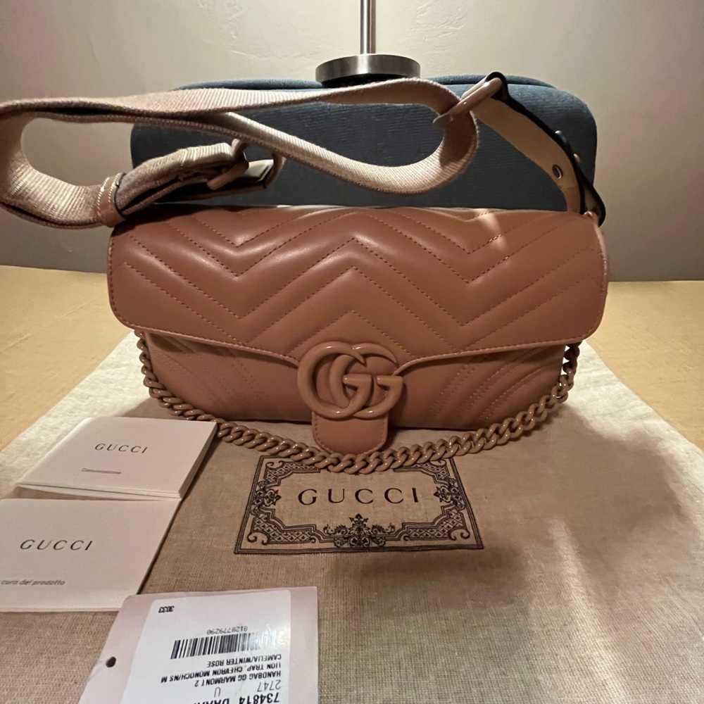 Gucci Tan Shoulder Bag